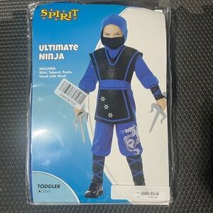 NWT Spirit Halloween Ninja Costume